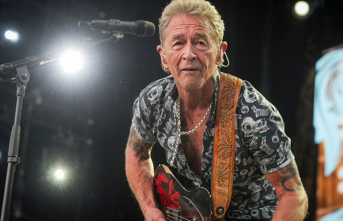 Energisch: Peter Maffay in Bietigheim<span class='image-autor'>Foto: Simon Granville</span>