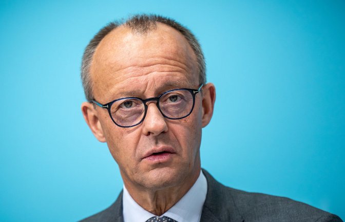 Friedrich Merz sprach auf dem Deutschlandtag der Jungen Union (Archivfoto).<span class='image-autor'>Foto: dpa/Michael Kappeler</span>