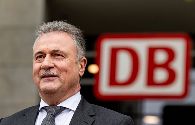 Claus Weselsky, Chef der Lokführergewerkschaft GDL, lässt am Projekt Stuttgart 21 kein gutes Haar.<span class='image-autor'>Foto: dpa/Fabian Sommer</span>
