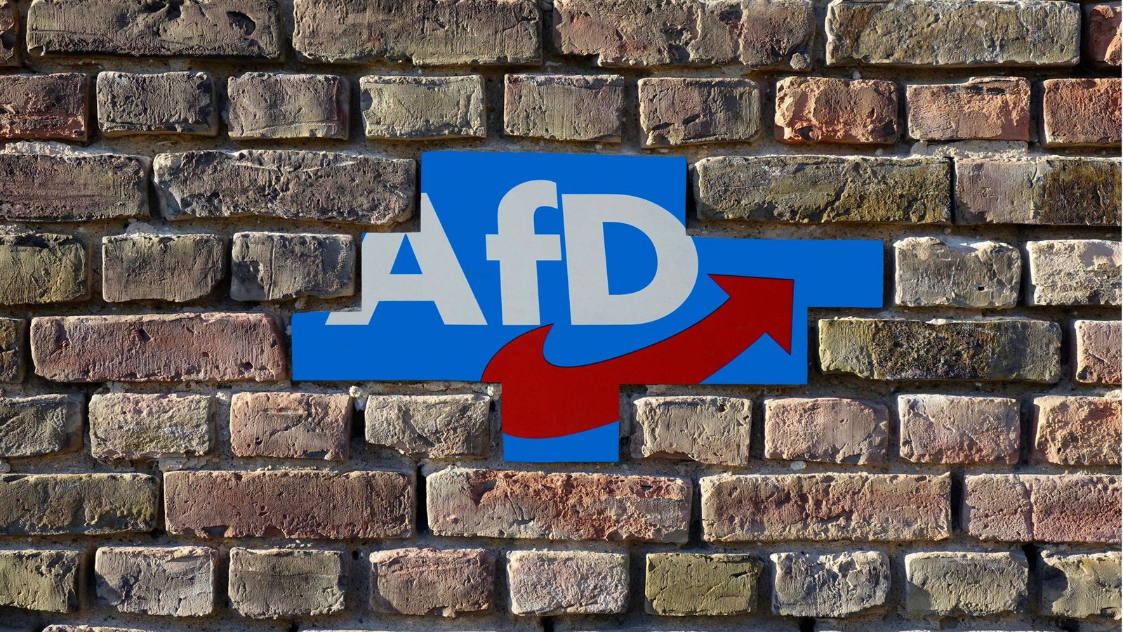 Das AfD-Logo hinter einer durchbrochenen Brandmauer (Fotomontage).Foto: Imago/Steinach Das AfD-Logo hinter einer durchbrochenen Brandmauer (Fotomontage).Foto: Imago/Steinach