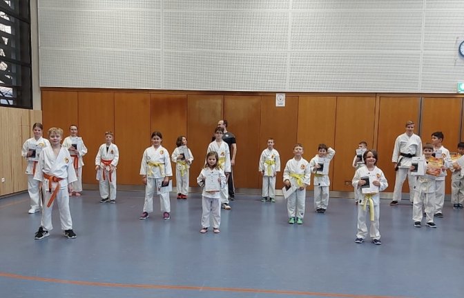 Karate, Gurtprüfungen, Sachsenheim, KSV Sachsenheim, Foto: privat 