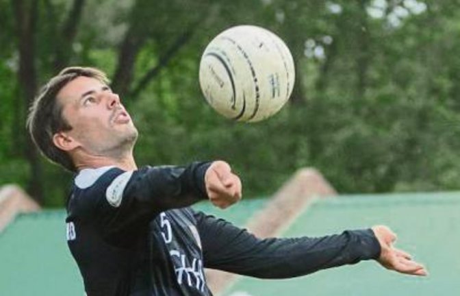 Stütze in der deutschen Faustball-Nationalmannschaft: Michael Marx Foto: Schönwandt