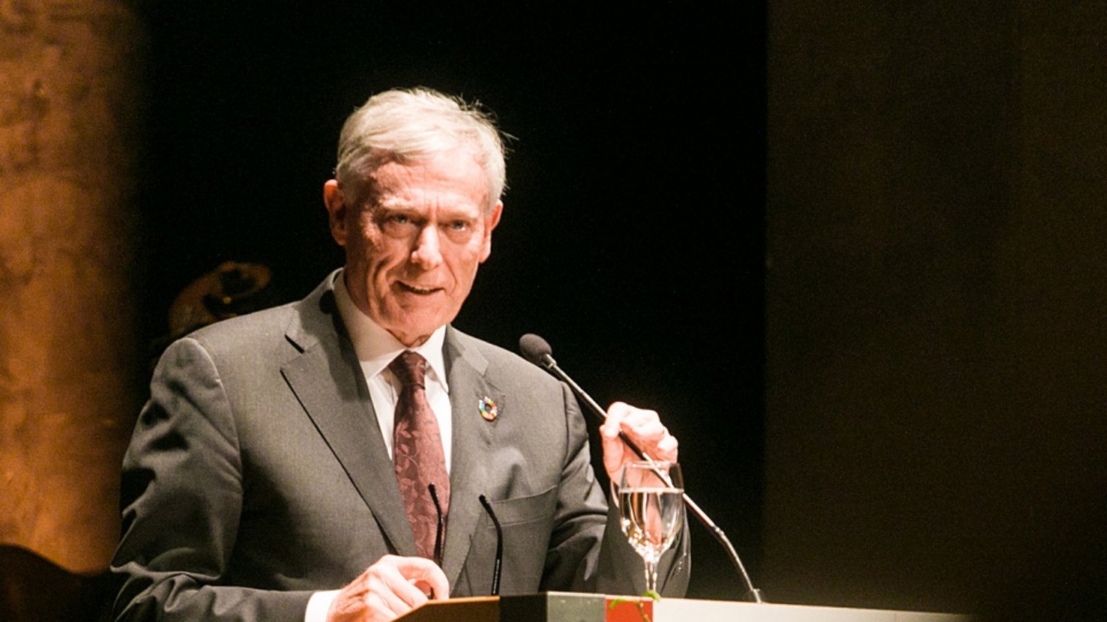 Horst Köhler als Festredner bei der Ludwigsburger Stadtgründungsfeier 2018. Foto: p Horst Köhler als Festredner bei der Ludwigsburger Stadtgründungsfeier 2018. Foto: p