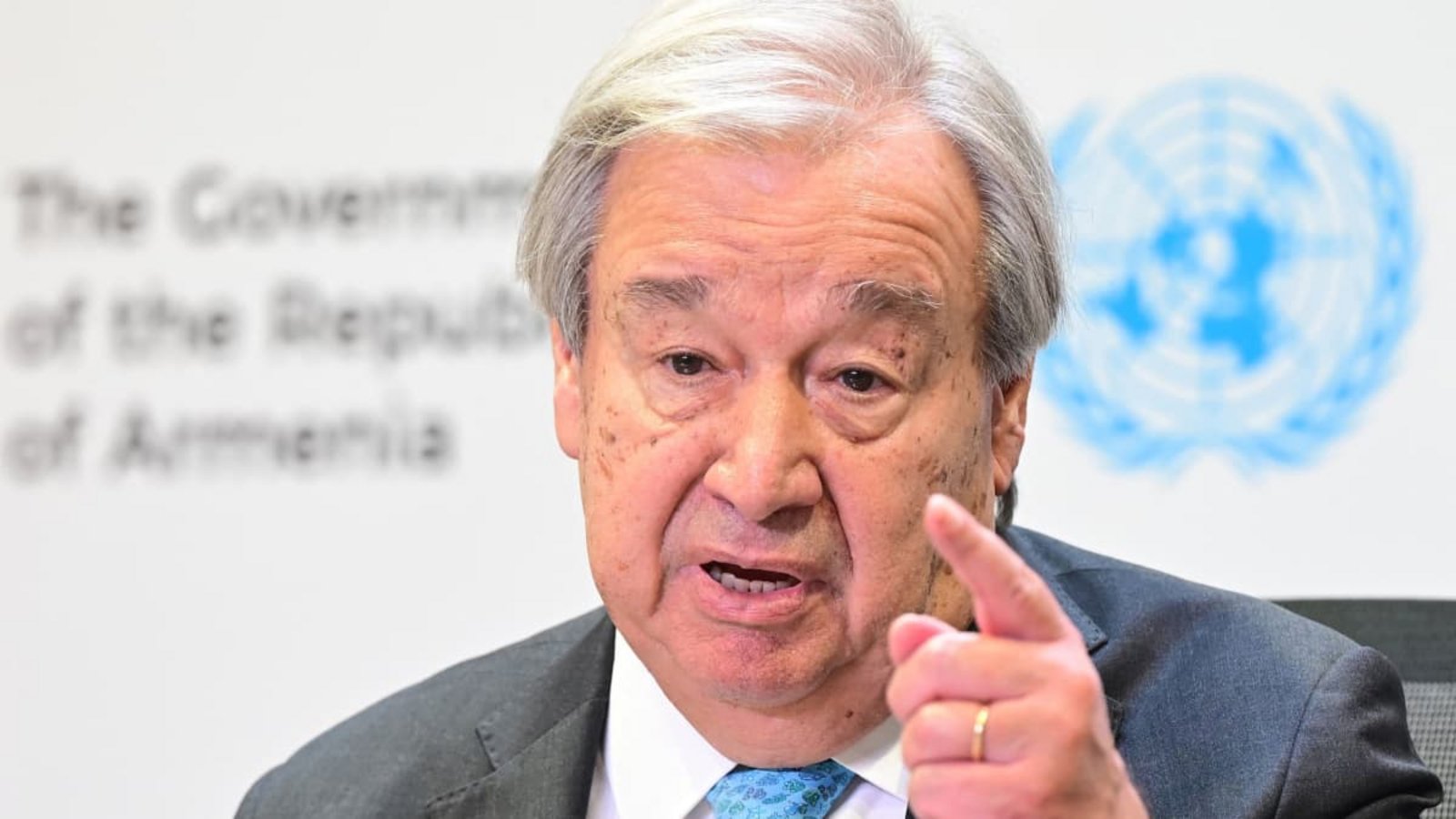 UN-Generalsekretär António Guterres hat die Beschränkungen der humanitären Hilfe für die Menschen im Gaza-Streifen durch Israel kritisiert (Archivfoto).KAREN MINASYAN/afp UN-Generalsekretär António Guterres hat die Beschränkungen der humanitären Hilfe für die Menschen im Gaza-Streifen durch Israel kritisiert (Archivfoto).KAREN MINASYAN/afp