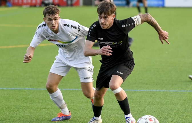 Die SGM Riexingen (rechts Marc Tröger) hat gestern im Pokal gewonnen. Am Sonntag geht es gegen Mezopotamya Bietigheim. <span class='image-autor'>Foto: Leitner</span>