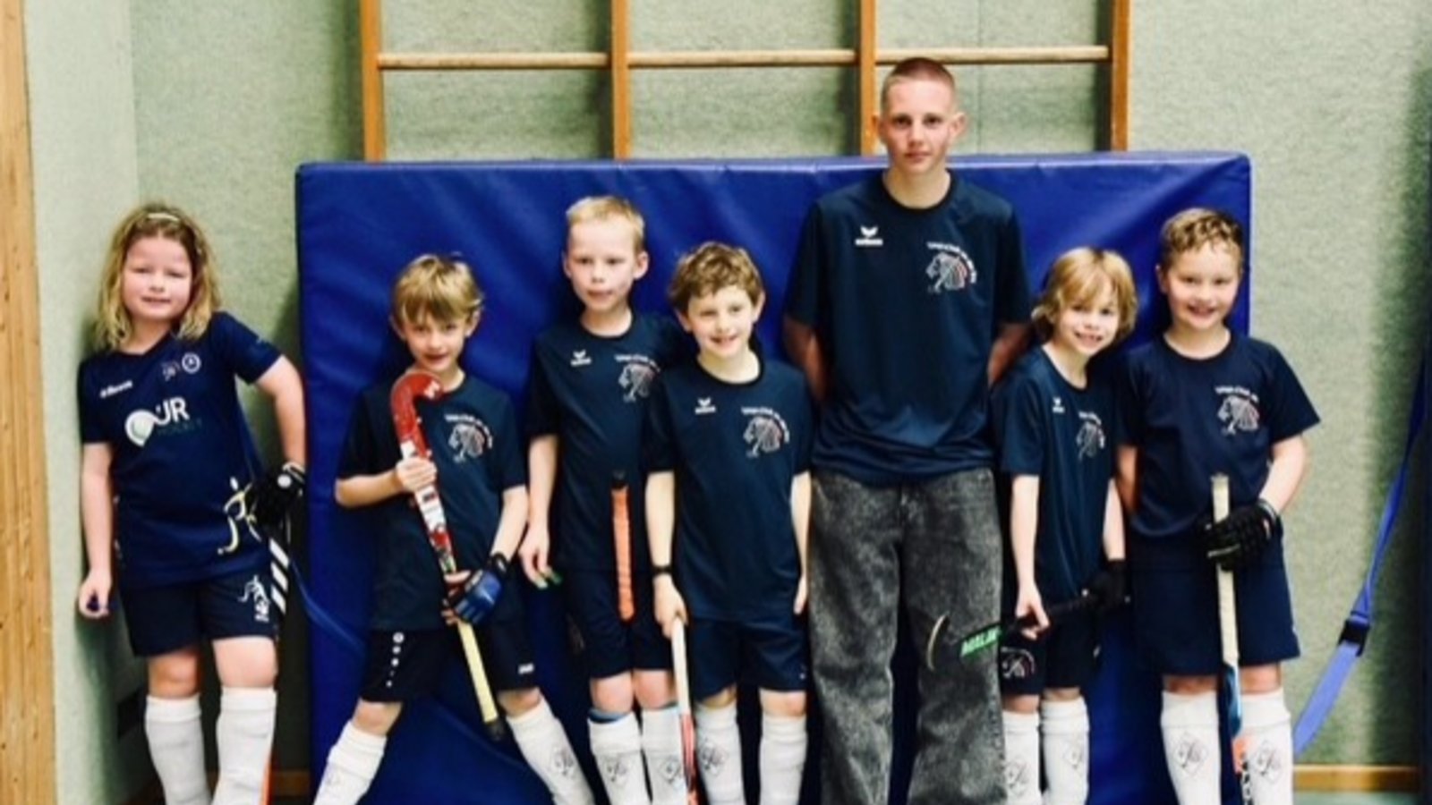 Die Vaihinger U 8 der Hockeyspieler. Foto: privat