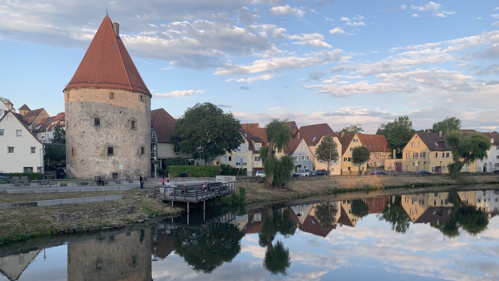 So schön zeigt sich Vaihingen auf dem Foto von Iris van Bergen.