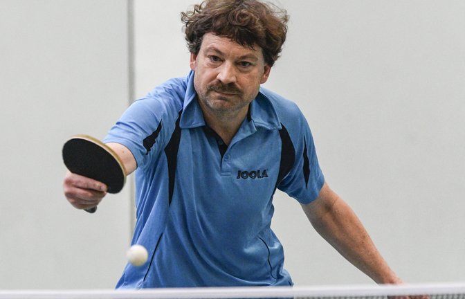 Einen Traumstart feiert Bodo Krilla mit dem TSV Kleinglattbach im Heimspiel gegen den TSV Großglattbach. Die Gastgeber gewinnen mit 9:1. <span class='image-autor'>Foto: Leitner</span>