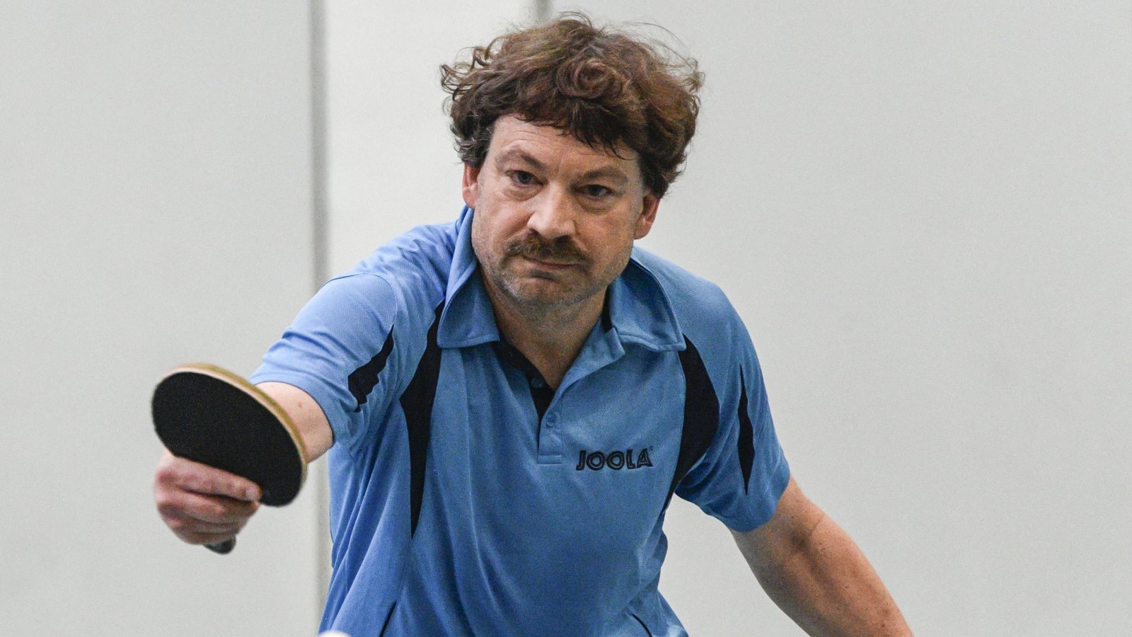 Einen Traumstart feiert Bodo Krilla mit dem TSV Kleinglattbach im Heimspiel gegen den TSV Großglattbach. Die Gastgeber gewinnen mit 9:1. Foto: Leitner