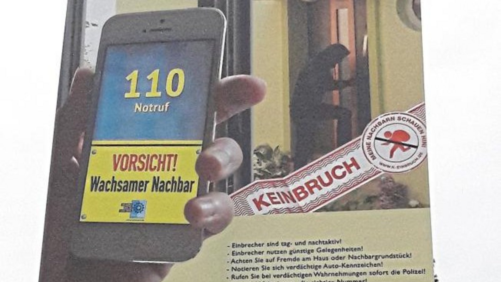 Auch ohne Wachhund gut geschützt – vorausgesetzt, der Nachbar macht mit.  Foto: sr