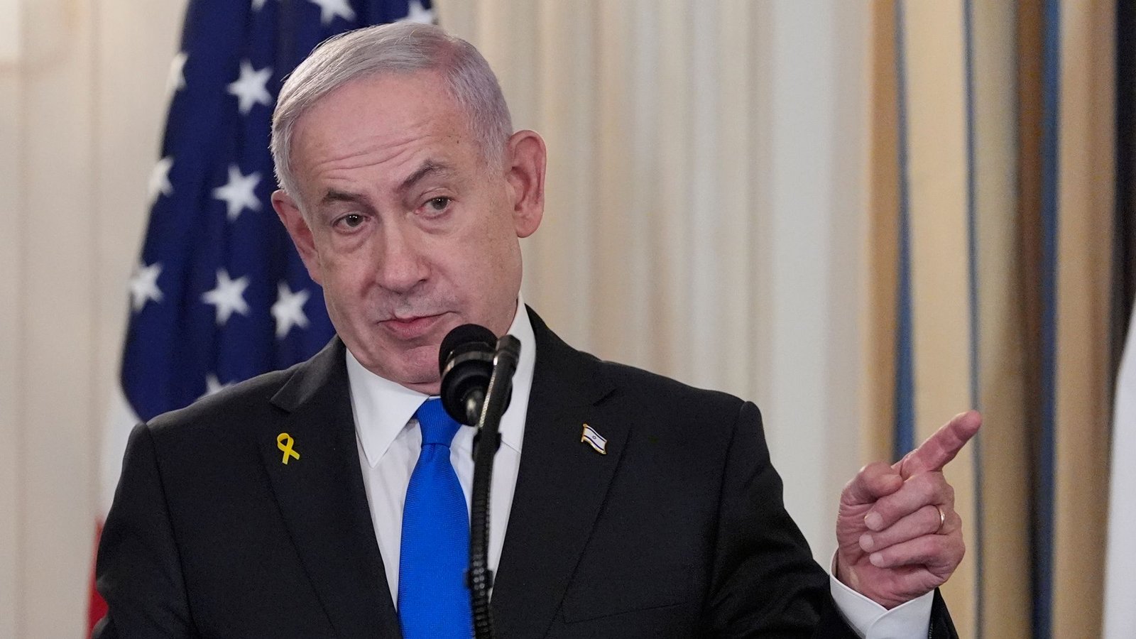 Regierungschef Benjamin Netanjahu bekräftigte seine Entschlossenheit, die Geiseln zurückzuholen. (Archivbild)Foto: Alex Brandon/AP/dpa Regierungschef Benjamin Netanjahu bekräftigte seine Entschlossenheit, die Geiseln zurückzuholen. (Archivbild)Foto: Alex Brandon/AP/dpa