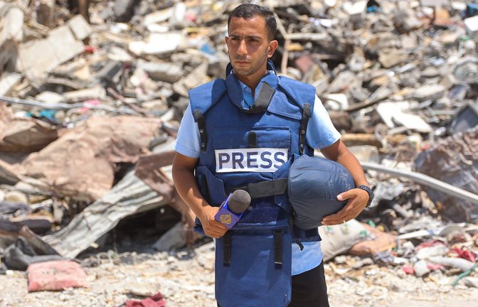 Der Journalist Anas al-Sharif wurde bei einem Angriff der IDF getötet (Archivfoto).<span class='image-autor'>Foto: AFP</span>