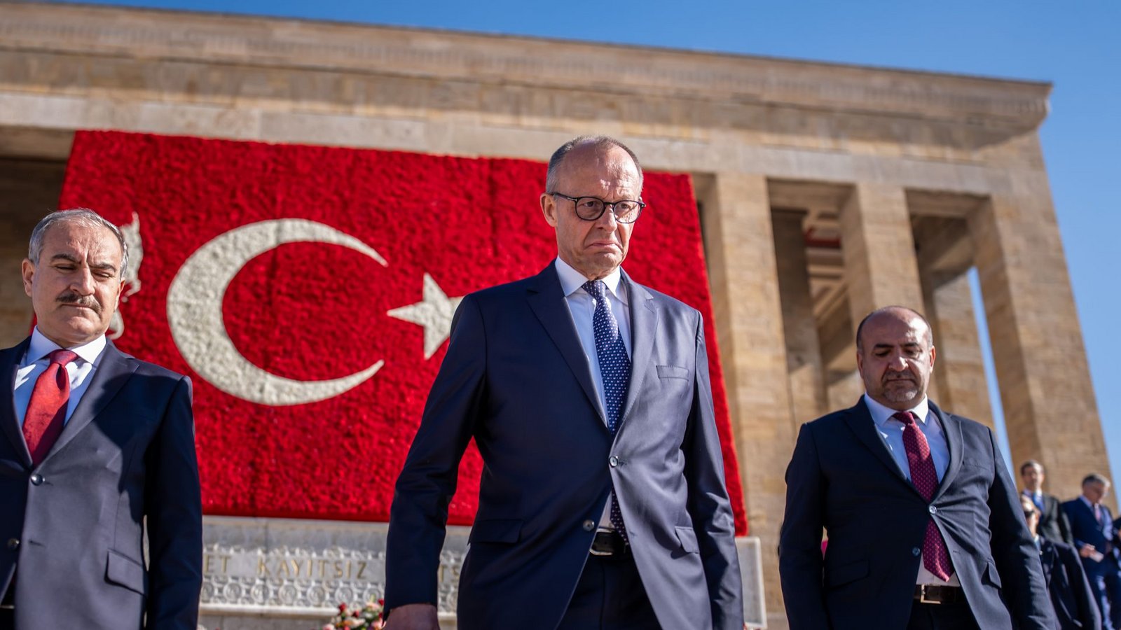 Friedrich Merz besucht die Türkei zum ersten Mal als Kanzler.Foto: dpa/Michael Kappeler Friedrich Merz besucht die Türkei zum ersten Mal als Kanzler.Foto: dpa/Michael Kappeler