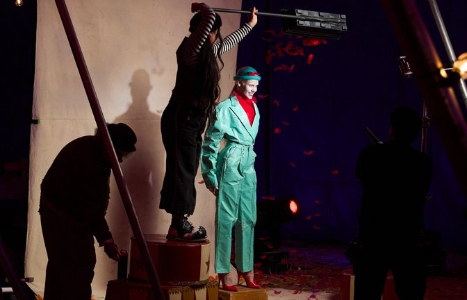 In der letzten Folge von GNTM ging es für Daniela verkleidet in die Manege.<span class='image-autor'>Foto: ProSieben/Max Montgomery</span>
