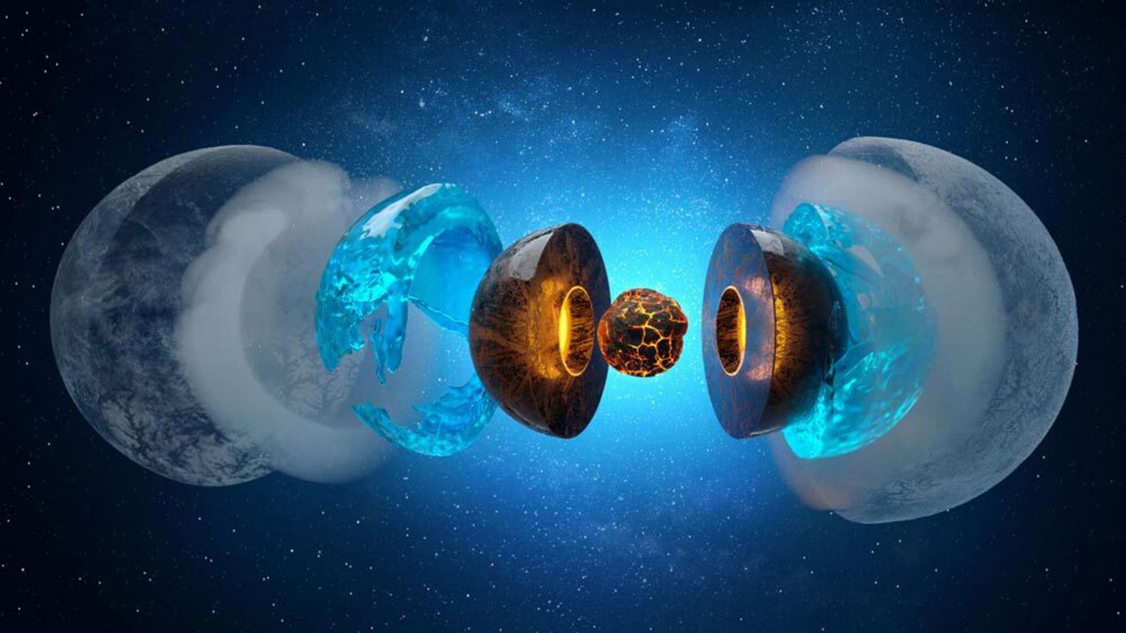 Wie ist das Innere der Eisriesen Uranus und Neptun aufgebaut? Bisher ist das noch ungeklärt.Foto: © University of California, Berkeley/Courtesy of Quanta magazine