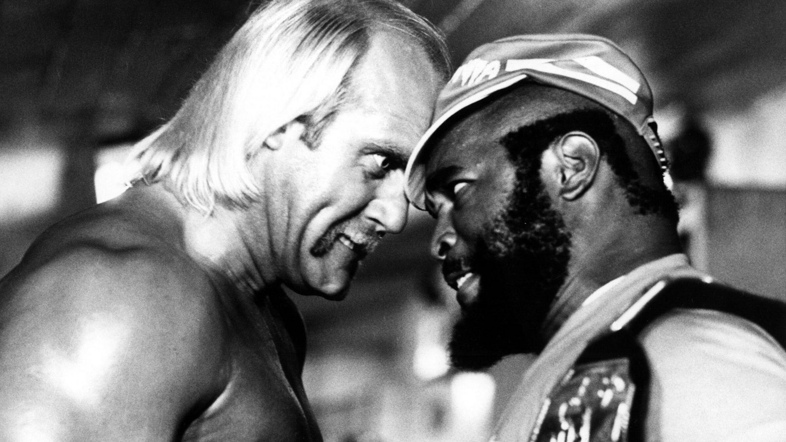 Auch abseits des Rings wurde Hogan zunehmend bekannter. Bereits 1982 hatte er an der Seite von Sylvester Stallone seinen ersten Gastauftritt in Rocky III – Das Auge des Tigers. Die WWF entlässt ihn danach. Sein Schauspielausflug sei nicht mit der WWF abgesprochen worden. Es folgten Auftritte im Fernsehen und Hauptrollen in Filmen wie „Mr. Babysitter“ und „Santa Claus mit Muckis“. 2005 erhielten Hogan und seine Familie sogar eine eigene Reality-Show: „Hogan Knows Best“.Foto: imago images/Everett Collection Auch abseits des Rings wurde Hogan zunehmend bekannter. Bereits 1982 hatte er an der Seite von Sylvester Stallone seinen ersten Gastauftritt in Rocky III – Das Auge des Tigers. Die WWF entlässt ihn danach. Sein Schauspielausflug sei nicht mit der WWF abgesprochen worden. Es folgten Auftritte im Fernsehen und Hauptrollen in Filmen wie „Mr. Babysitter“ und „Santa Claus mit Muckis“. 2005 erhielten Hogan und seine Familie sogar eine eigene Reality-Show: „Hogan Knows Best“.Foto: imago images/Everett Collection