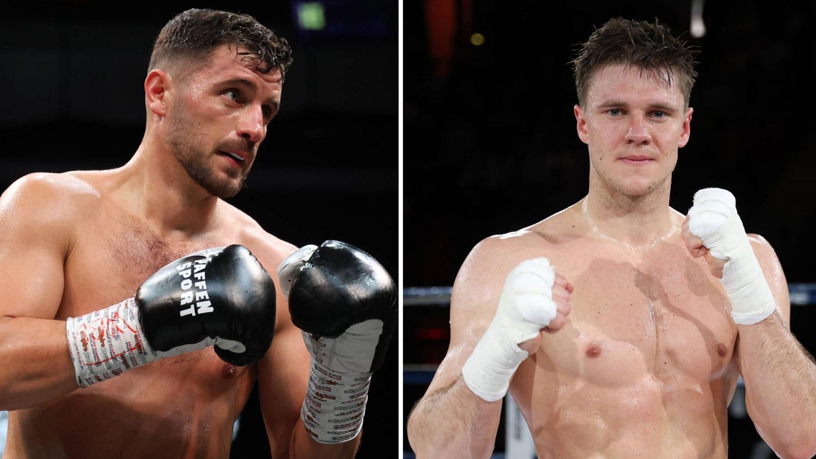 Boxen sich durch: Ardian Krasniqi (li.) und Simon Zachenhuber.Foto: Imago/Torsten Helmke