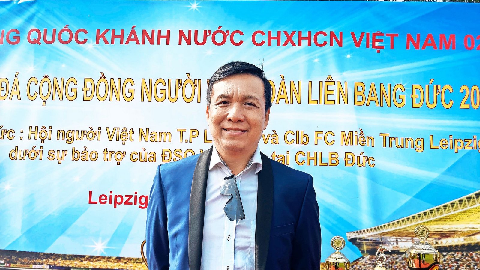 Hoang Van Thanh organisiert weiterhin Fußballturniere in Deutschland.Foto: Hoang Van Thanh organisiert weiterhin Fußballturniere in Deutschland.Foto: 