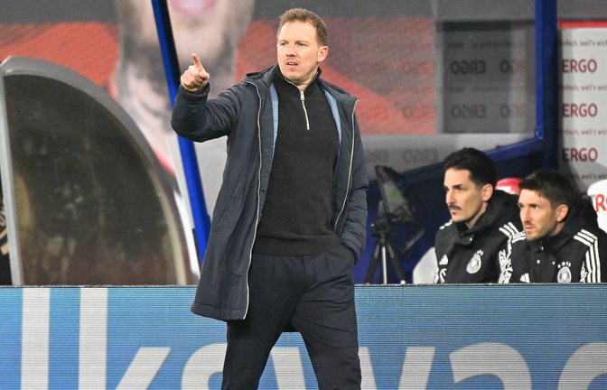 Am Donnerstag will Bundestrainer Julian Nagelsmann seinen Kader vorstellen (Archivfoto).<span class='image-autor'>Foto: IMAGO/Ulrich Hufnagel/IMAGO/Ulrich Hufnagel</span>