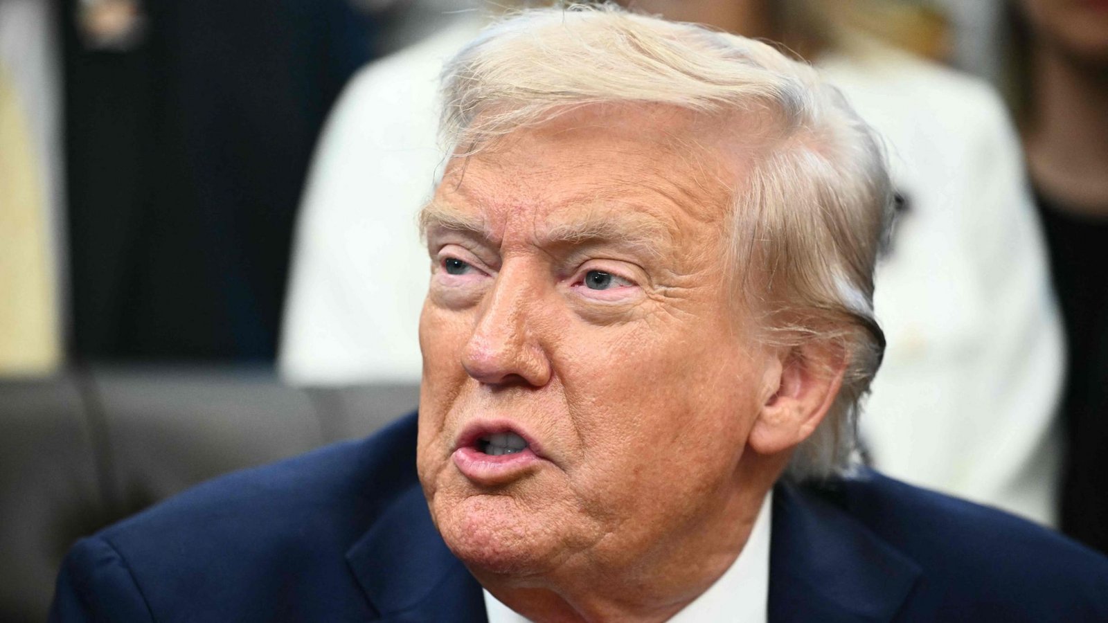 US-Präsident Trump entsendet zwei weitere Schiffe der US-Marine in die Karibik. (Archivbild)Foto: AFP/MANDEL NGAN US-Präsident Trump entsendet zwei weitere Schiffe der US-Marine in die Karibik. (Archivbild)Foto: AFP/MANDEL NGAN