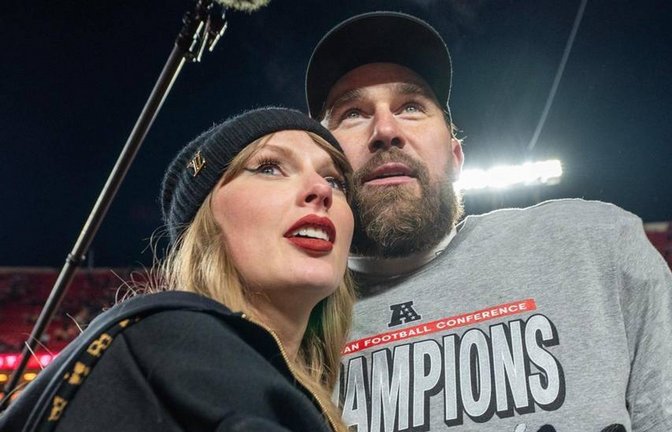 Taylor Swift gibt ihr Debüt im Podcasts ihres Partners Travis Kelce.<span class='image-autor'>Foto: Imago images/ZUMA Press Wire / Emily Curiel</span>