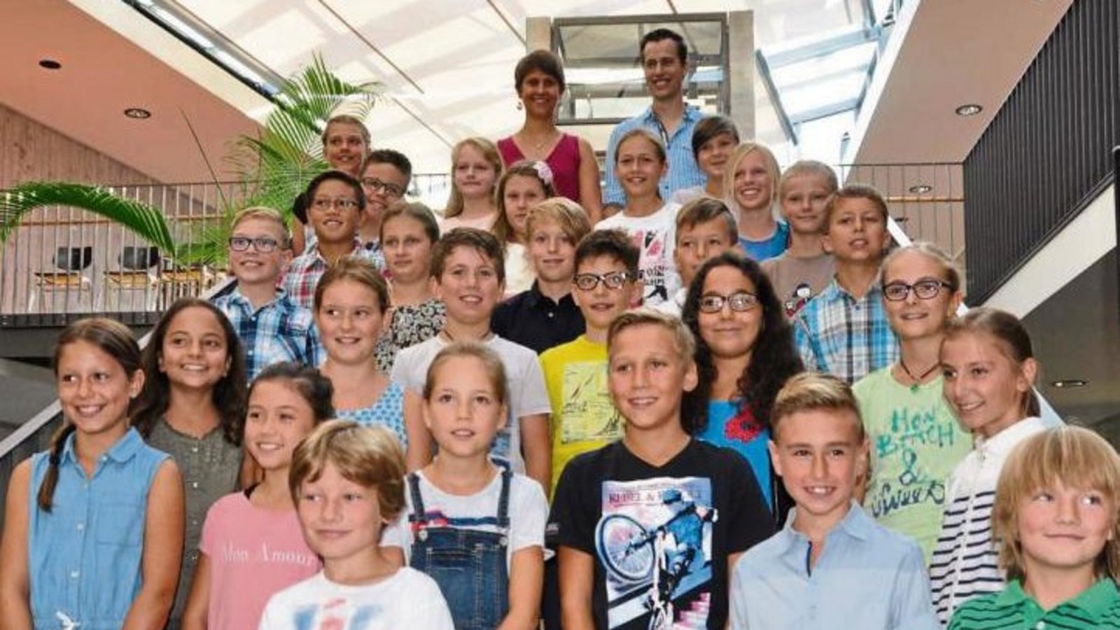 Die neuen Schüler wurden im Lichtenstern-Gymnasium begrüßt.  Foto: p