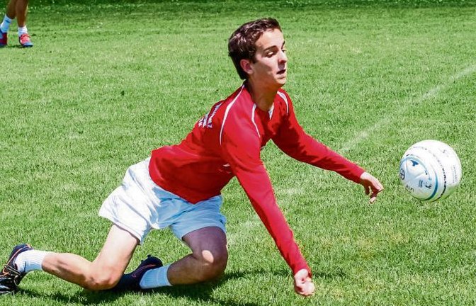 Als U-16-Spieler schon eine feste Größe in der U 18: Max Winkler Foto: Simecek