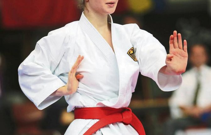 Akribisch hat Lena Mayer in den vergangenen Wochen trainiert: „In den letzten anderthalb Monaten gab es keinen Tag, an dem ich mich nicht auf die DM vorbereitet habe.“ Foto: Archiv/Küppers