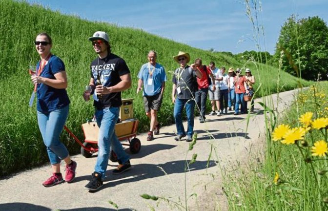 Wandern zwischen Natur, Wein und Whisky.  Foto: p
