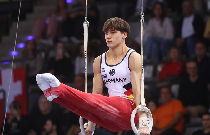 Timo Eder landete mit dem deutschen Team auf Rang fünf beim DTB-Pokal.<span class='image-autor'>Foto: Baumann</span>