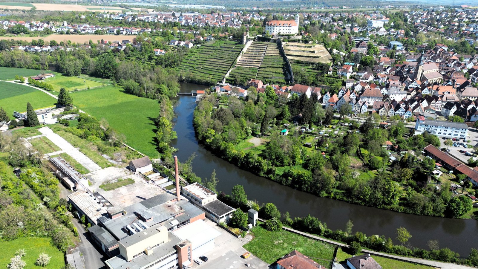 Der Verband Region Stuttgart will Projekte der Vaihinger Gartenschau 2029 entlang der Enz finanziell unterstützen. Archivfoto: VKZ/Küppers