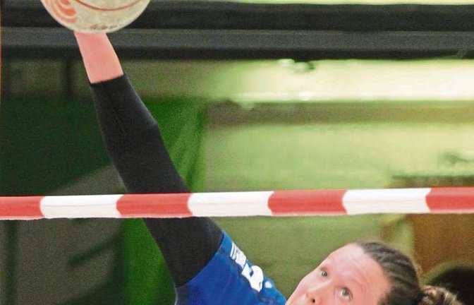 All die Erfahrung reichte nicht. Hauptangreiferin Marie-Therese Rothmaier und der TV Vaihingen waren bei der DM-Endrunde am zweiten Turniertag nur Zuschauerinnen. Foto: Nachreiner