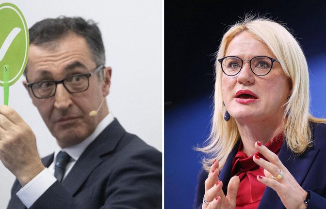 Grünen-Spitzenkandidat Cem Özdemir sieht sich als Wahlsieger, die CDU mauert allerdings.<span class='image-autor'>Foto: Marijan Murat & IMAGO/dts Nachrichtenagentur</span>