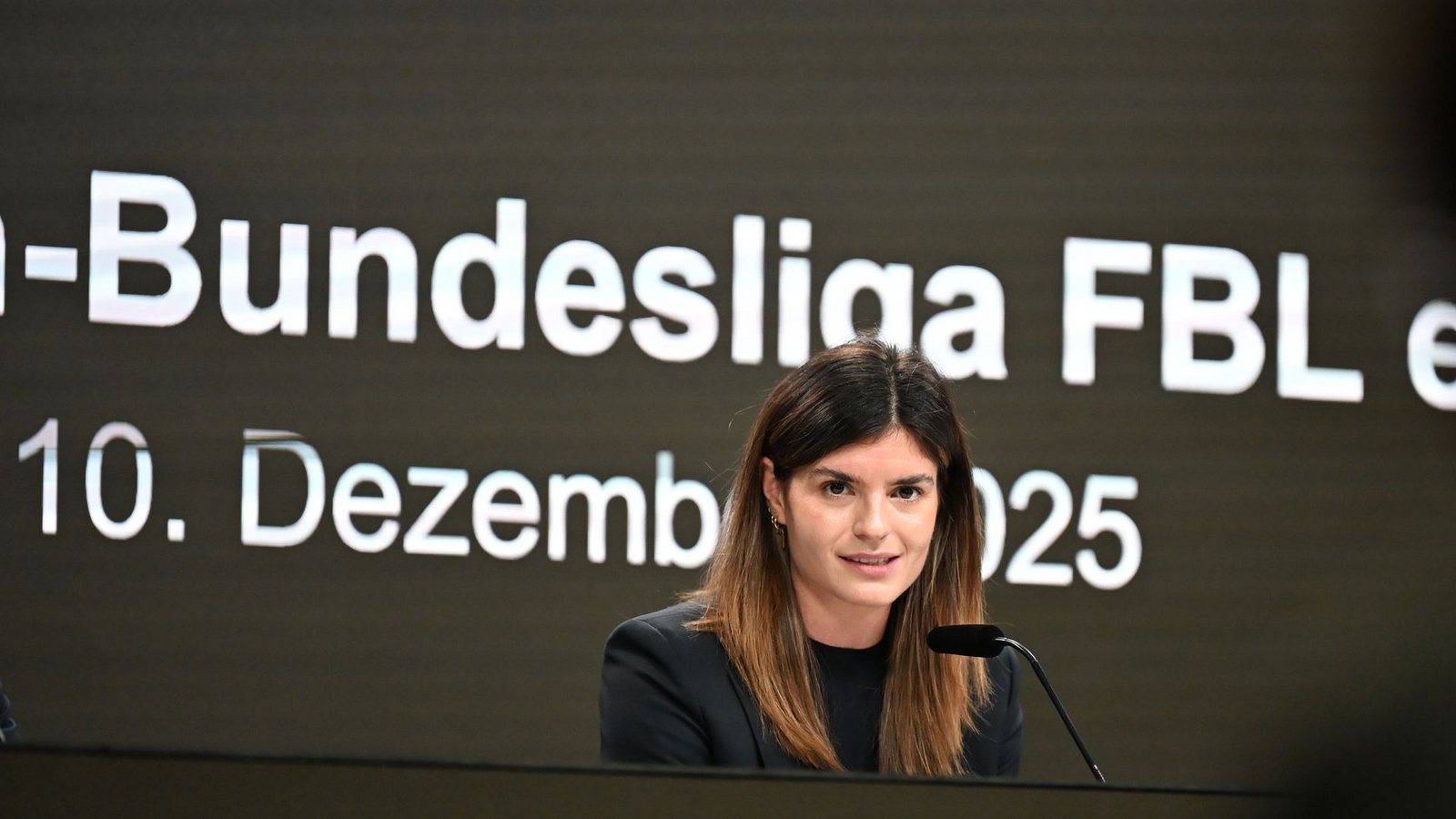 Freut sich auf die eigenständige Zukunft: FBL-Präsidentin Katharina Kiel. (Archivbild)Foto: Michael Brandt/dpa Freut sich auf die eigenständige Zukunft: FBL-Präsidentin Katharina Kiel. (Archivbild)Foto: Michael Brandt/dpa