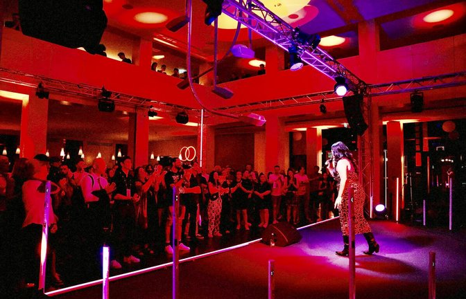 Janayah am Samstag beim kostenlosen Jazz-Open-Konzert im Stadtapalais.<span class='image-autor'>Foto: /c13</span>