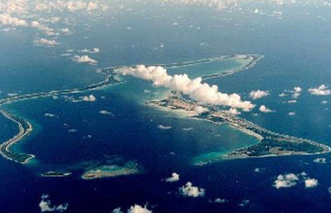 Die Chagos-Inselgruppe im Indischen Ozean<span class='image-autor'>Foto: dpa/Us Dept Of Defense</span>