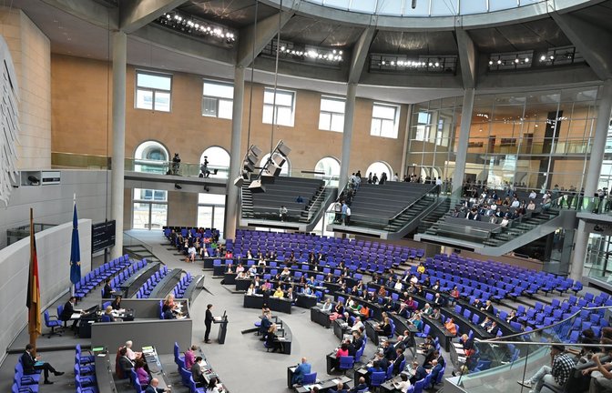 Wer ruft dazwischen – und was? Das Verhalten im Bundestag ist aggressiver geworden.<span class='image-autor'>Foto: dpa/Sabina Crisan</span>