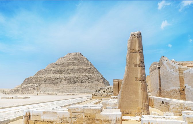 Saqqara-Pyramide in Ägypten.<span class='image-autor'>Foto: IMAGO/Depositphotos</span>