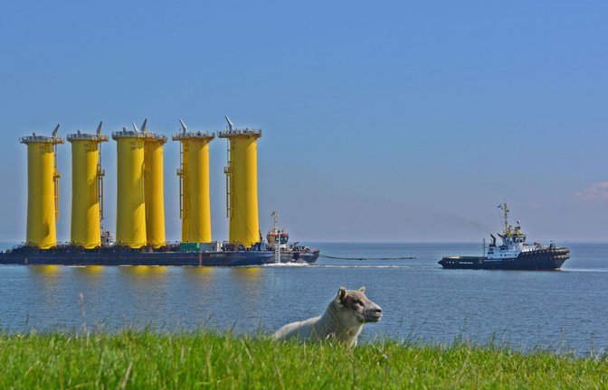 Der Energieriese EnBW startet mit dem Bau eines XXL-Windpark in der  Nordsee.<span class='image-autor'>Foto: EnBW/Magnus Reinke OIM</span>
