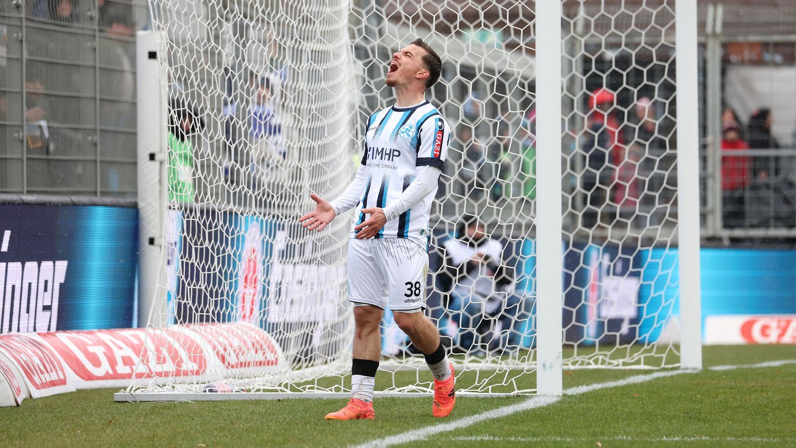 Christian Mauersberger zeigt Emotionen.Foto: Baumann