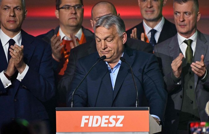 Viktor Orban hat seine Niederlage eingestanden.<span class='image-autor'>Foto: AFP</span>