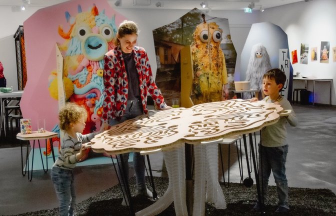 Interaktive Stationen gibt es in der Ausstellung. Foto: Ludwigsburg Museum/Studio Erika