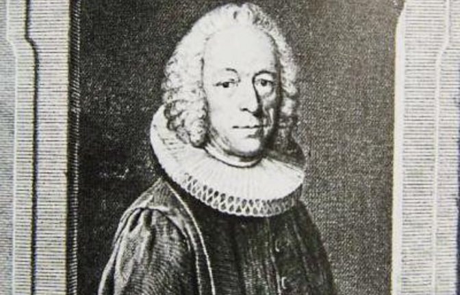 Ein Porträt von Eberhard David Hauber.