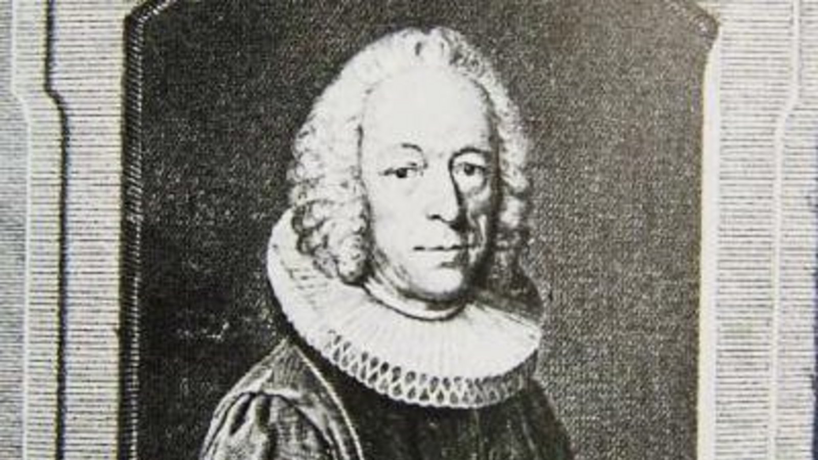 Ein Porträt von Eberhard David Hauber. Ein Porträt von Eberhard David Hauber.
