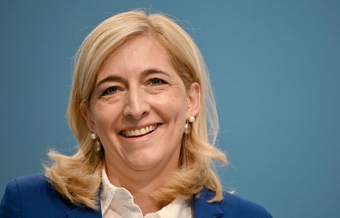 Will den Apothekern mehr Kompetenzen einräumen: Bundesgesundheitsministerin Nina Warken (CDU).<span class='image-autor'>Foto: Katharina Kausche/dpa</span>
