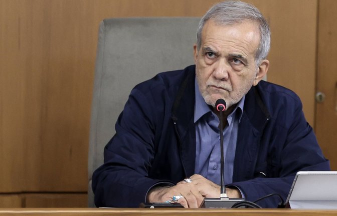 Präsident Massud Peseschkian<span class='image-autor'>Foto: IMAGO/ZUMA Press Wire/IMAGO/Iranian Presidency</span>
