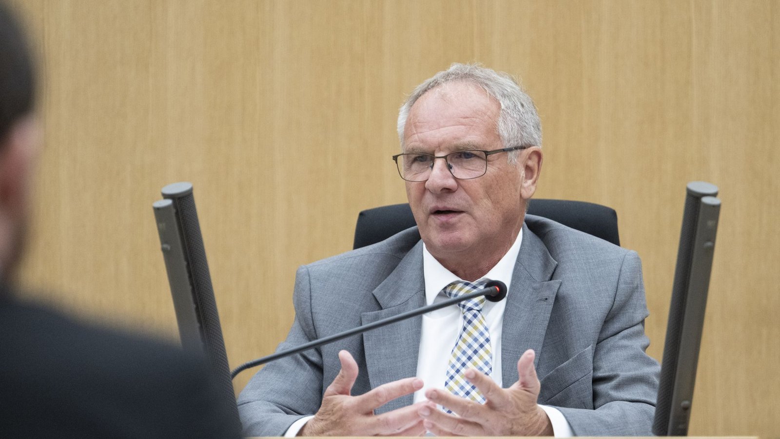 Der frühere Innenminister Reinhold Gall (SPD) sagte als Zeuge vor dem Untersuchungsausschuss im Landtag aus.Foto: Marijan Murat/dpa/Marijan Murat Der frühere Innenminister Reinhold Gall (SPD) sagte als Zeuge vor dem Untersuchungsausschuss im Landtag aus.Foto: Marijan Murat/dpa/Marijan Murat