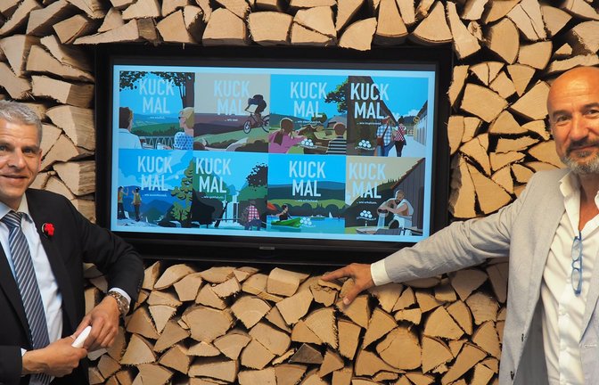 Duz-Kumpel: CDU- Staatssekretär Patrick Rapp (links), Schwarzwald-Tourismuschef Hansjörg Mair<span class='image-autor'>Foto: Schwarzwald Tourismus</span>