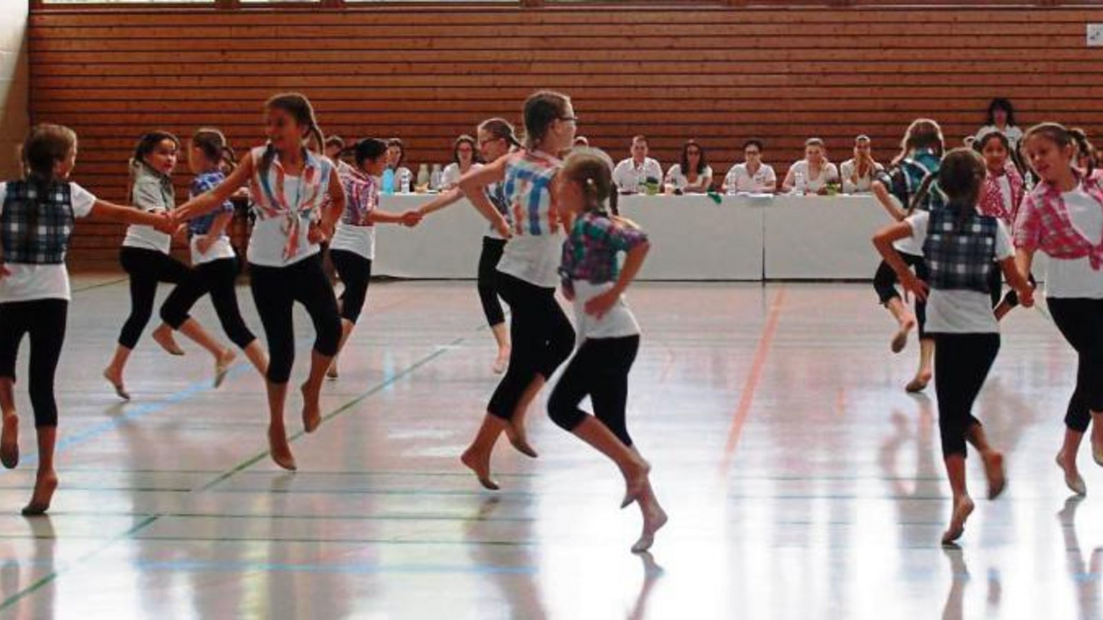 Die Gym-Ta-Kids des TV Sersheim zeigen vollen Einsatz. Foto: privat