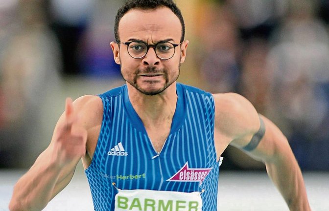 John-Henry Tate ist mit 6,96 Sekunden über 60 Meter Achter in seinem Vorlauf bei der Hallen-DM in Leipzig geworden. Foto: Görlitz